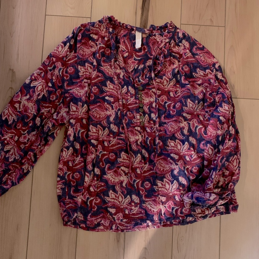 Beautiful, Vibrant Boho Top from Anthro